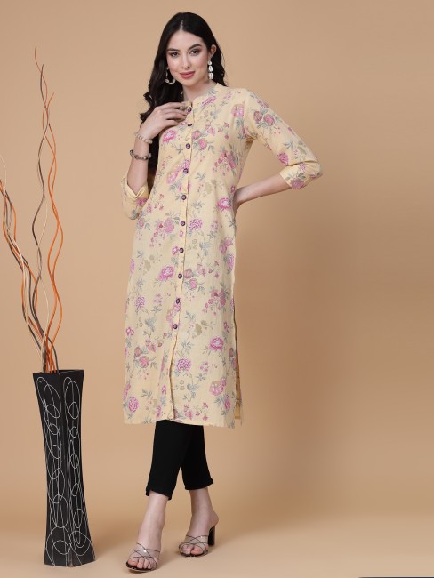 Buy OM SAI LATEST CREATION Women's Ruby Cotton Mor Pankh Printed Anarkali Kurti  New Selection 2021 Under 399 Designer Attractive Look Women's Kurta (Plus  Size Upto 2XL) online | Looksgud.in