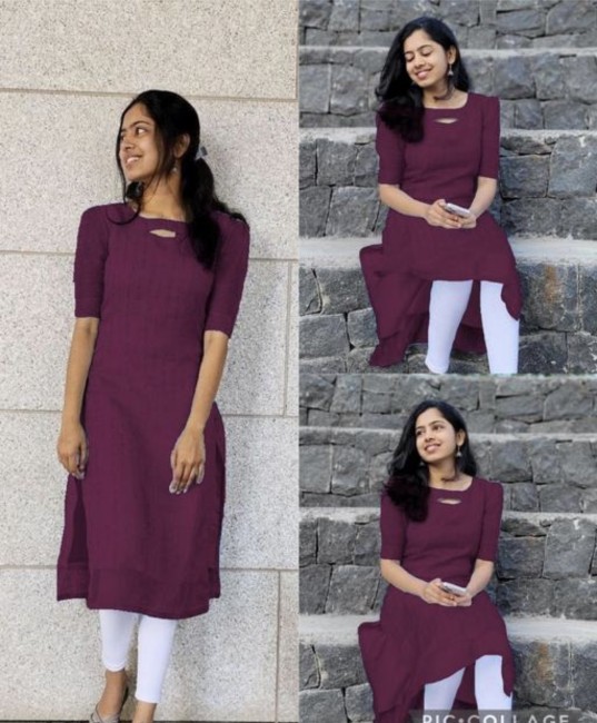 Purple Womens Kurtas Kurtis Buy Purple Womens Kurtas Kurtis Online at Best Prices In India Flipkart