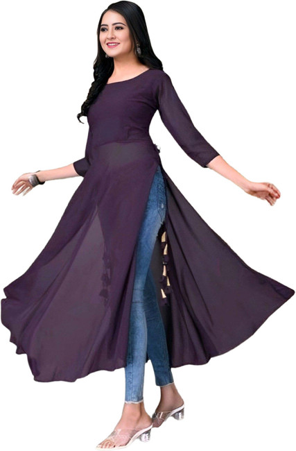 Georgette online kurti flipkart