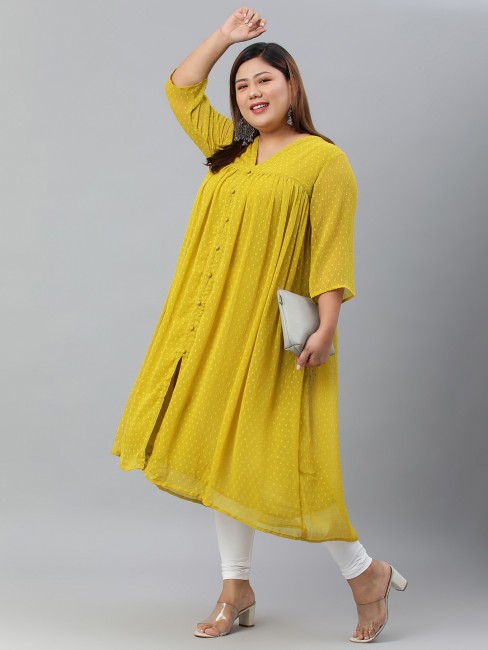 Chiffon hotsell kurtis flipkart