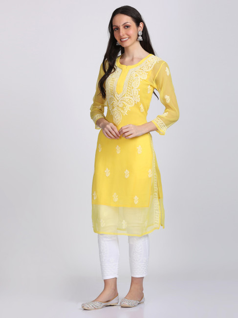 Chiffon kurtis flipkart online