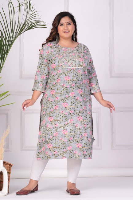 Flipkart plus size kurti hotsell