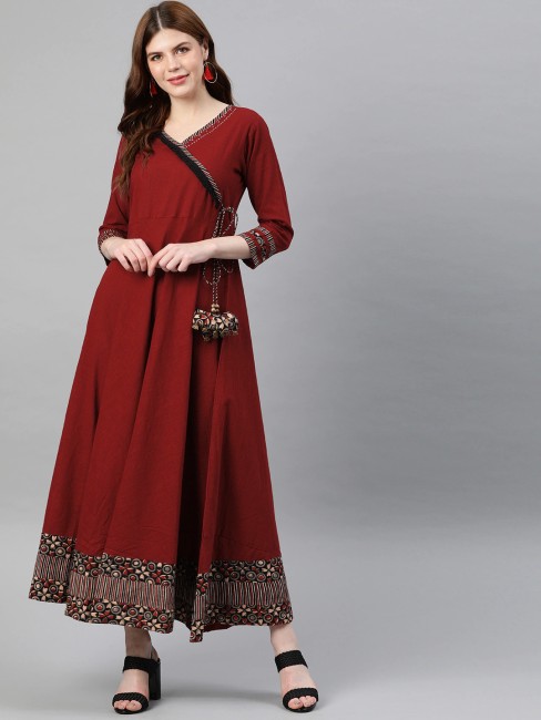 Flipkart double layer outlet kurtis