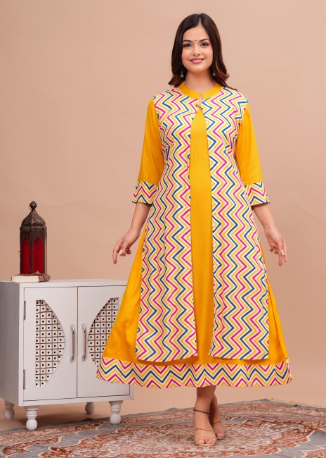 Designer kurtis with short jacket cheap online