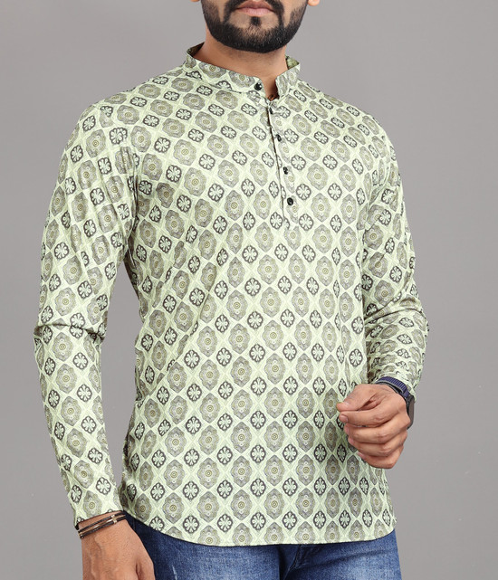 Short kurta for mens flipkart hot sale