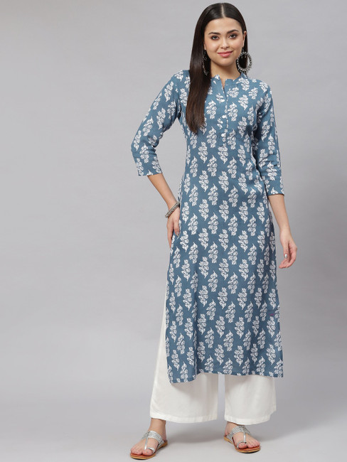 flipkart grey kurti
