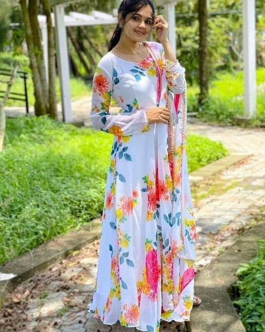 Long gown hot sale dress flipkart