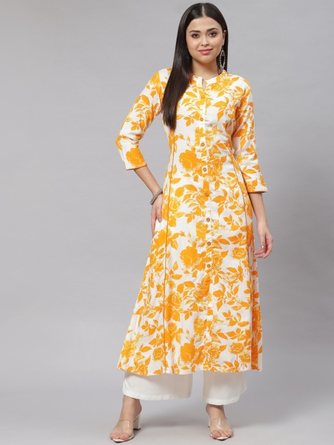 Buy OLLEXO Printed Kurtis For Women and ladies and Girls with M to XXL Size  with White Color. Online at Best Prices in India - JioMart.