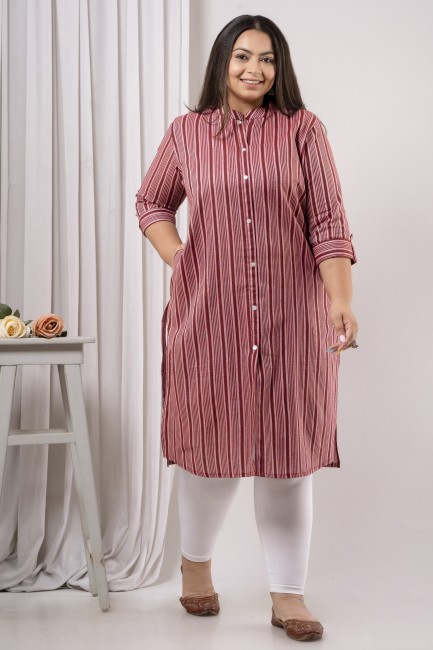 Plus size kurtis hot sale clothing online