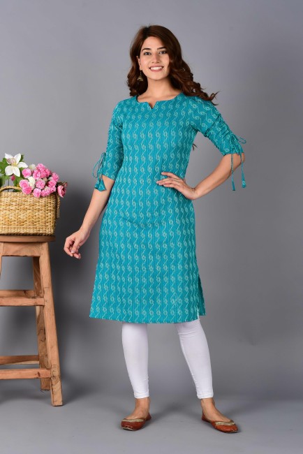 Latest  Modern Kurti Designs For Jeans Images 2023