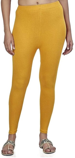 Gold Womens Leggings And Churidars - Buy Gold Womens Leggings And Churidars  Online at Best Prices In India