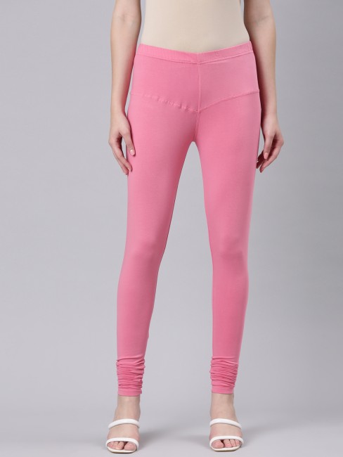 Buy ZEBU Calf Length Royal Pink Womens Casual Single Leggings Online at  Best Prices in India - JioMart.