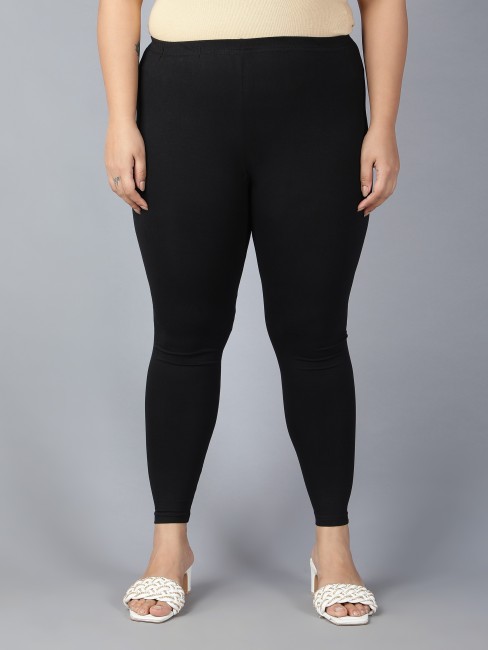 Pretty Legs Plus Size Ankle Length 4 Way Stretch Cotton Leggings at best  price in Surat