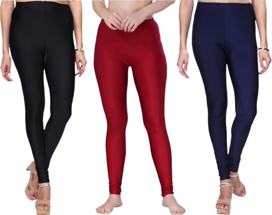 Buy LEOHEX Satin GLOSSY OPAQUE Shiny Wet Look Tights Sexy Stockings Yoga  Pants Leggings Online in India 