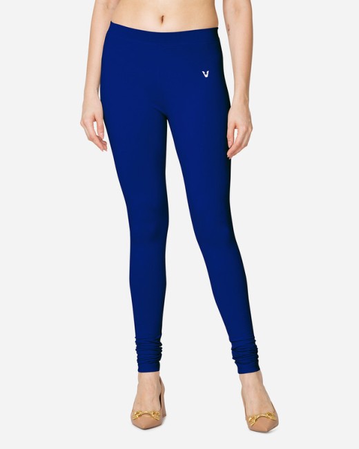 blue leggings womens