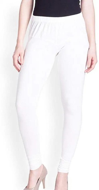 LUX Lyra Cotton Stretchable Full length Churidar Lycra Leggings for women -  Dark Violet - Frozentags - Ladies Dress Materials