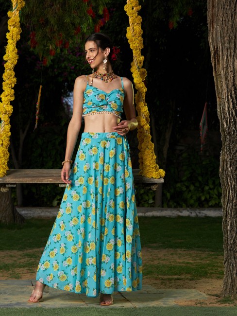 Flipkart indo outlet western lehenga