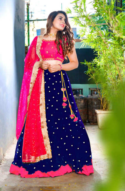 Lehenga below top 500 rupees