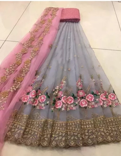 Designer lehenga on on sale flipkart