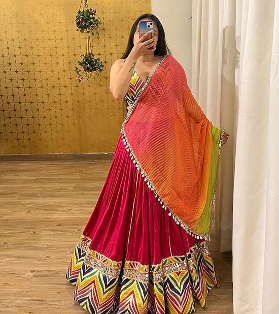 Gota Patti Lehenga : Buy Gota Patti Lehenga Choli Online