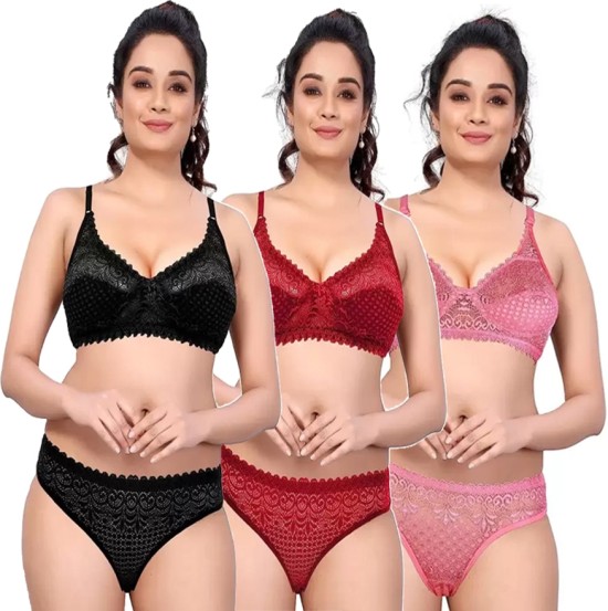 Pin on Transparent Bra and Panty Sets