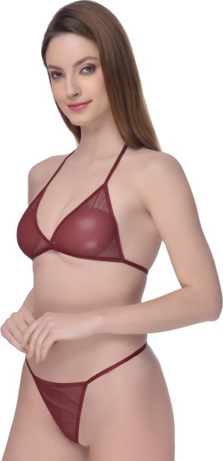 A.S. Enterprises Padded Ladies Net Bra And Panty Set, Size: 30 - 36 at Rs  120/set in Delhi