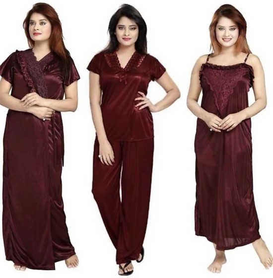 hot night dress flipkart