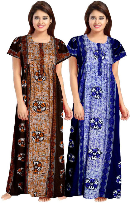 Pure Cotton Night Dresses And Nighties Buy Pure Cotton Night