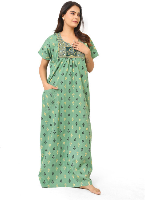 Flipkart ladies cotton nighties clearance