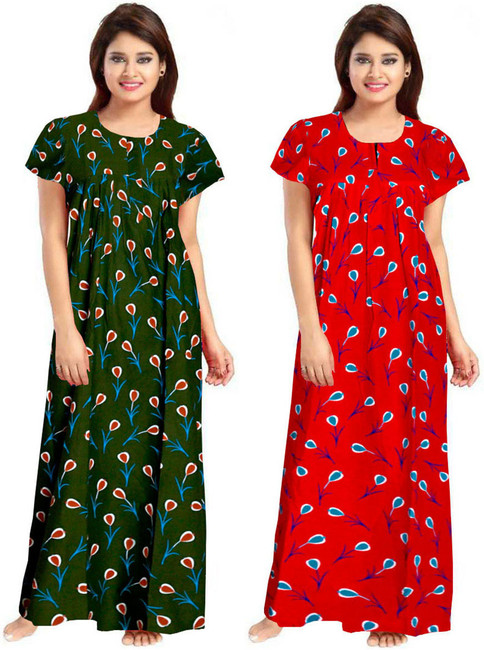 Myntra cotton nighty hot sale
