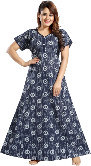 Cotton Nighties - Cotton Night Dresses Nighty Designs Online at