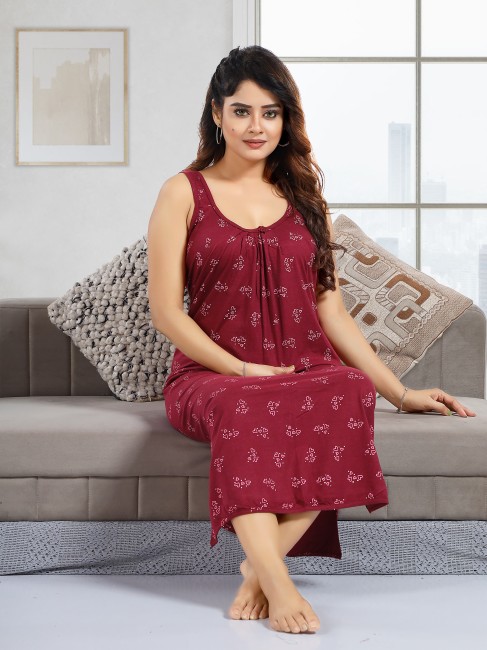 Hot night dress hot sale for ladies flipkart