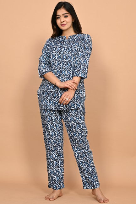 Summer New Nightwear Middle-aged Lady Women's Floral Capris Plaid