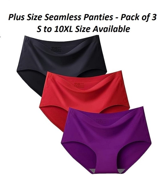 Women's Plus Size Seamless Panties