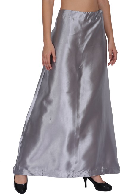 eloria Grey Cotton Blended Shape Wear for Saree Petticoat Skirts for Women  Flare Saree Shapewear 