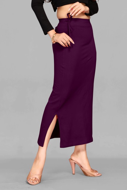 Saree Shape Wear Purple