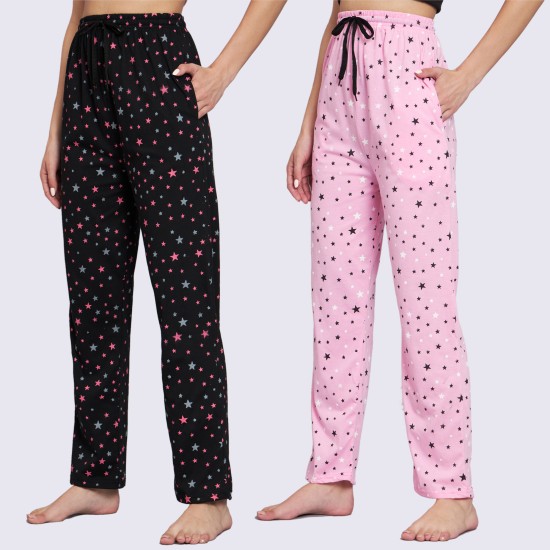 DanceeMangoo womens 2 piece set Pyjamas Cotton Short Tops Set Pink Heart  Buttons Young Girl Pajamas Sets NightSuit Girl Sleepwear Sets 