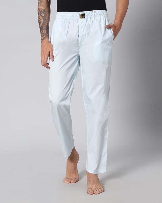 Buy PanzyMens Long Lounge Wear Pants Nightwear (2 Pack) Pyjama Bottoms wear  100% Cotton Online at desertcartINDIA