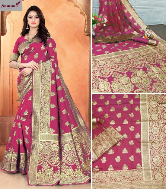 Buy Suali Printed Daily Wear Georgette Pink, Yellow Sarees Online @ Best  Price In India | Flipkart.com