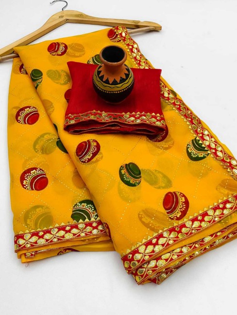 Flipkart cotton sarees hot sale below 200 rupees