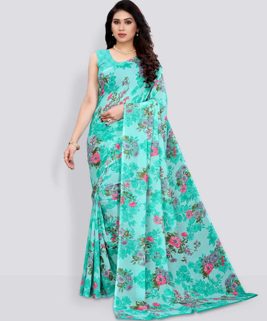 Printed Womens Sarees Buy Printed Womens Sarees Online at Best