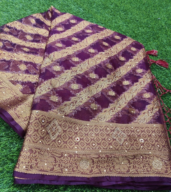 Stone Work Sarees Buy Stone Work Sarees online at Best Prices in