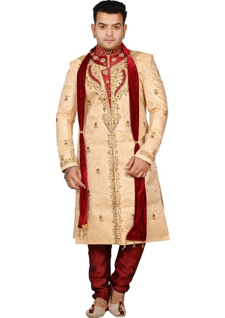 Sherwani red clearance