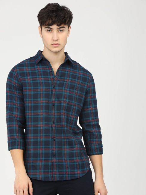 Medium Checks Cotton Men's Check Shirts, Full Sleeves, Casual at Rs 350 in  Bengaluru