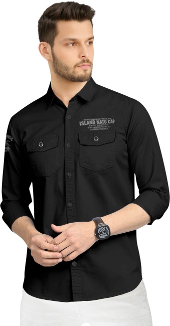 double pocket shirts flipkart