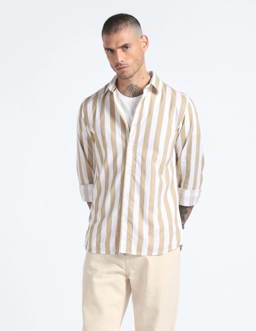 Vertical Striped Shirts - Buy Vertical Striped Shirts online at Best Prices  in India