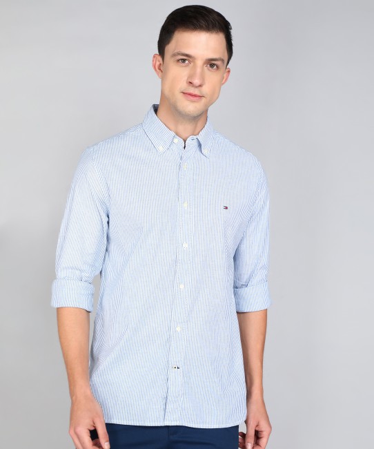 Tommy Hilfiger Shirts High Quality Full Sleeves Cotton Shirts at Rs  542/piece, Men Printed Cotton Shirt in Bengaluru
