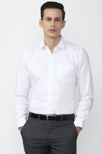 Buy Off White Formal Shirt for Men Online in India