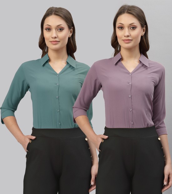 Womens Formal Shirts - Buy Womens Formal Shirts online at Best Prices in  India | Flipkart.com