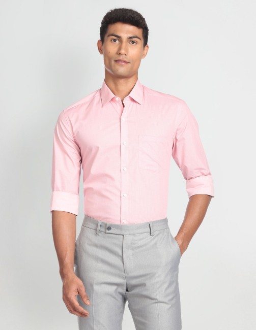 Classic Salmon Pink shirt with white pants for men  Best Fashion Blog For  Men  TheUnstitchdcom